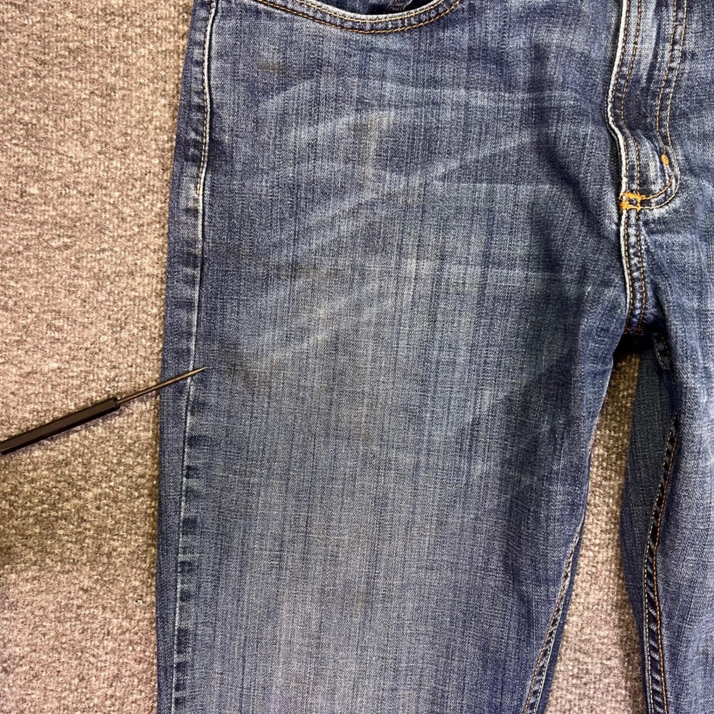 Cinch Jeans Men 32x31 Blue Straight Casual Western Cowboy Stretch Denim Rodeo - Picture 5 of 15